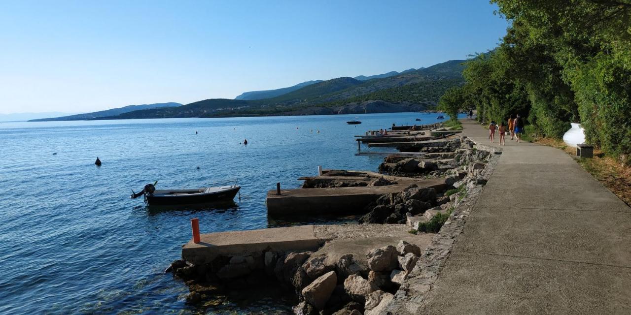 Riva Apartman Klenovica Kültér fotó