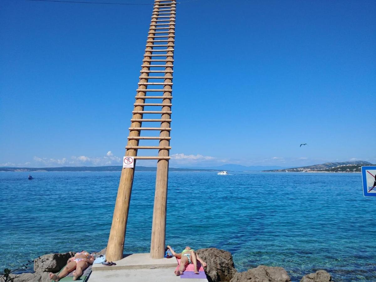 Riva Apartman Klenovica Kültér fotó