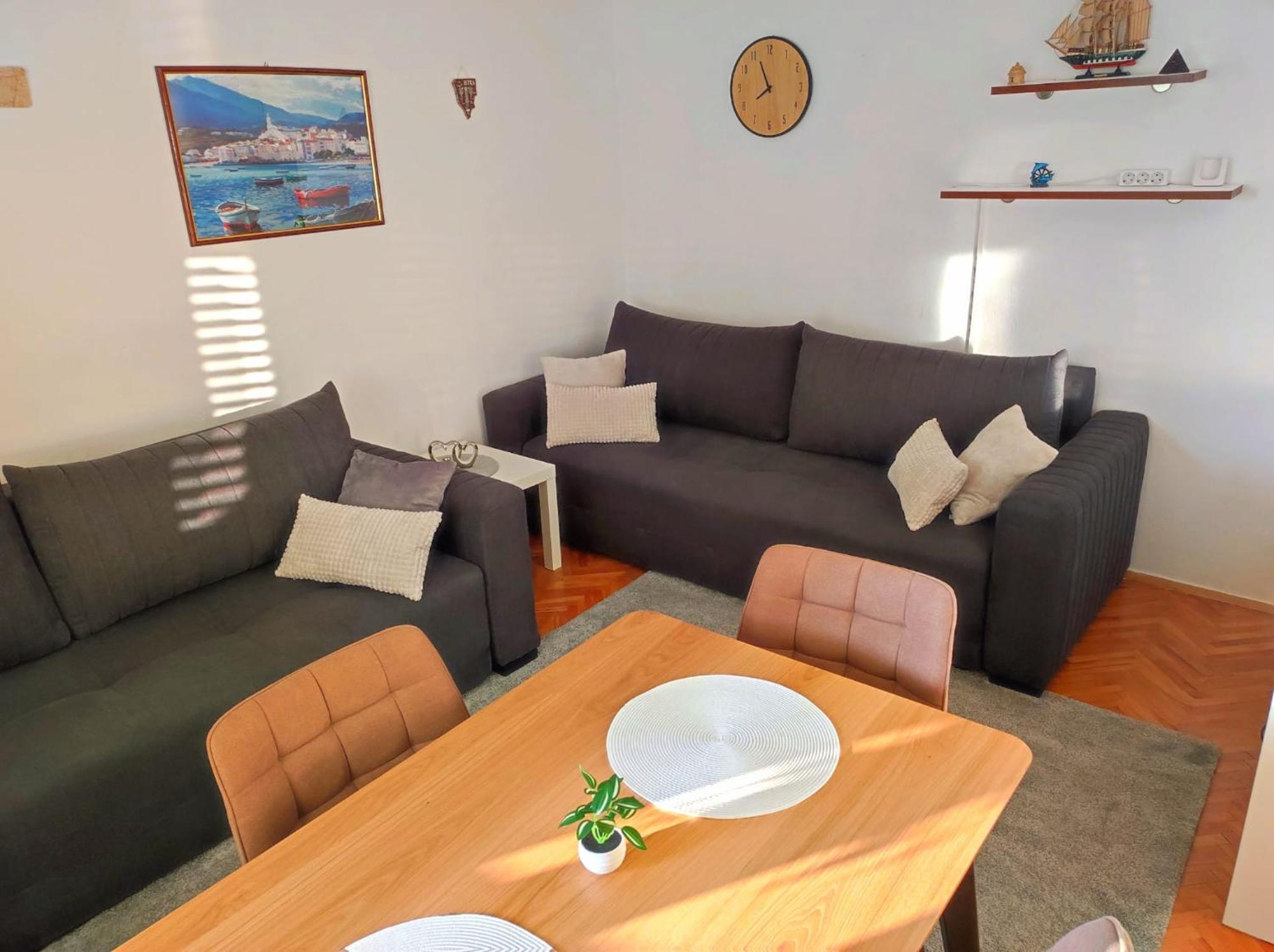 Riva Apartman Klenovica Kültér fotó